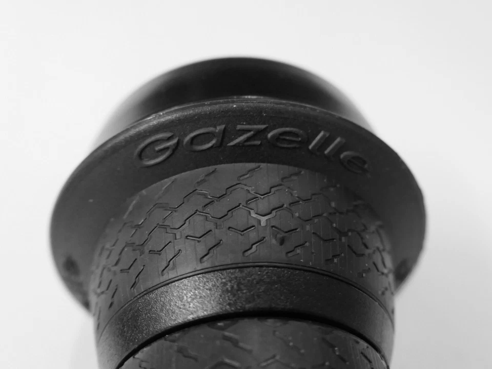 Griffe Satz Gazelle mit Klingel kurz für Nabenschaltung Nexus braun Griff - Bild 4 von 4