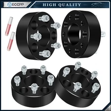 4 Pcs 2" 5x4.75 Wheel Spacers 12x1.5 For Chevy S10 Camaro Corvette GMC Sonoma