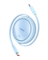 Baseus Free2Draw 100W USB-C Kabel, 1M, Ausziehbar - Blau