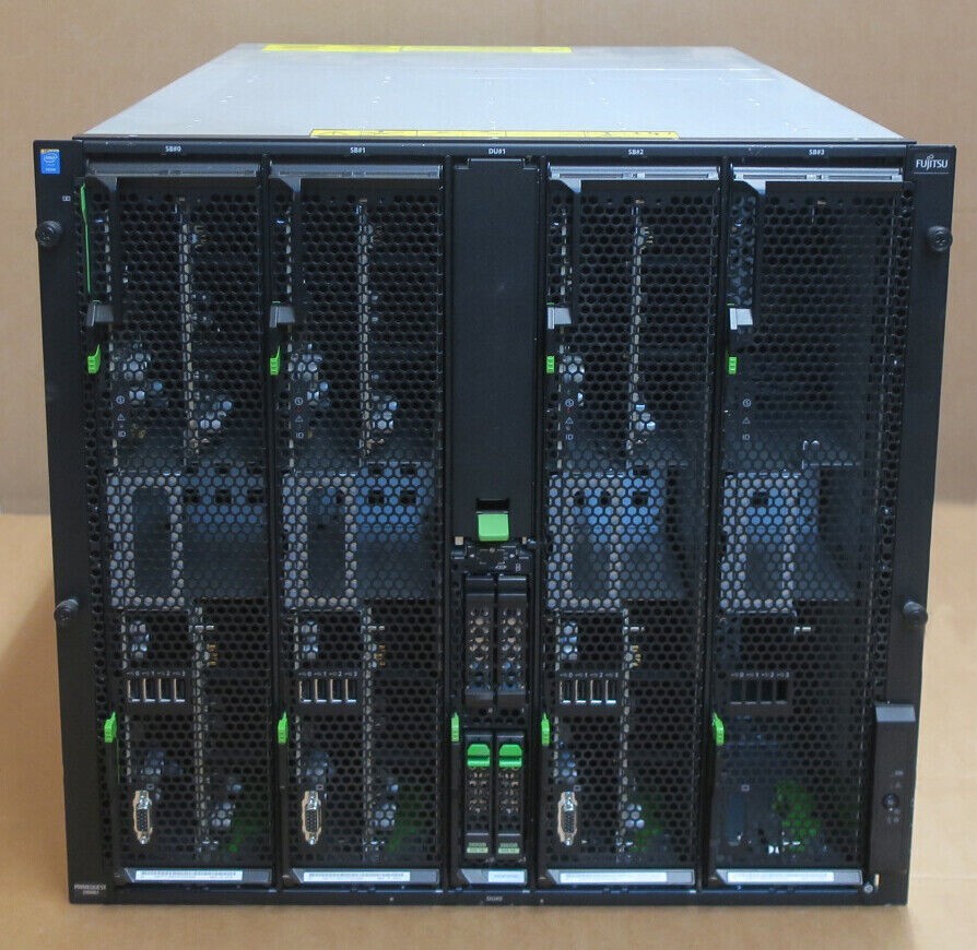 Fujitsu FMVC13001ジャンク Fujitsu PrimeQuest 2800B2 Chassis | 3x Nodes | 6x 16C E7-8867v3