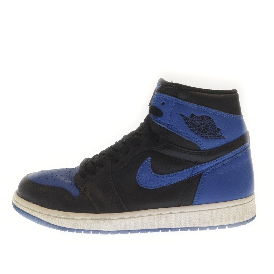NIKE AIR JORDAN 1 RETRO HIGH OG ROYAL 2017 TOP SNEAKERS BLACK BLUE  