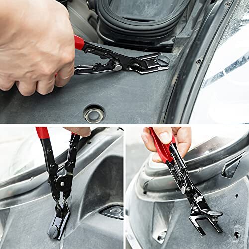 3 Pcs Clip Remover Tool, Clip Pliers Set Fastener Removal Tool , Auto Trim - Picture 5 of 7
