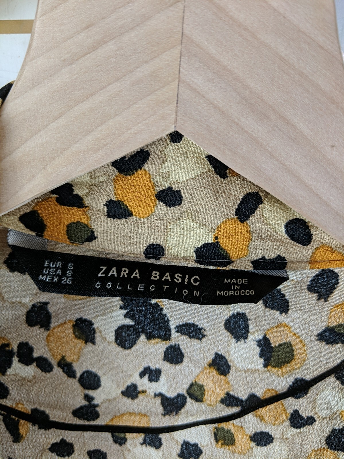 Zara Basic Multicolor Button Up Long Sleeve Size … - image 5