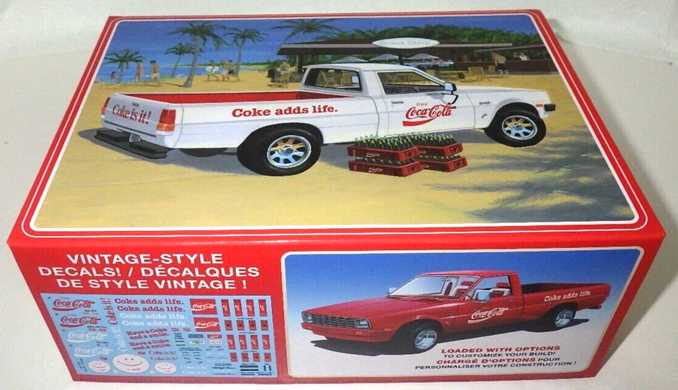 AMT 1/25 1980 Dodge Ram D-50 Coca‐Cola Pickup Model Kit AMT1306M non assembla... - Immagine 2 di 4