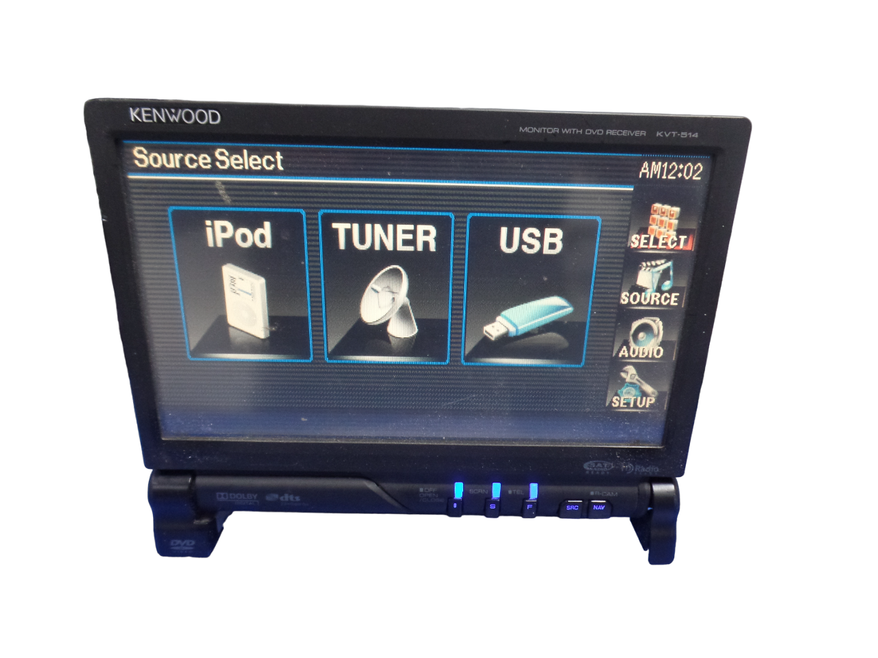 Kenwood KVT514 7 inch Car DVD Player Free Shipping eBay
