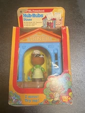 Vintage 1975 Mattel Inc Hub Bubs Mr Raccoon Diner 9305-003 USA Sealed
