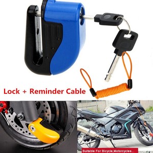 bicycle disc brake lock
