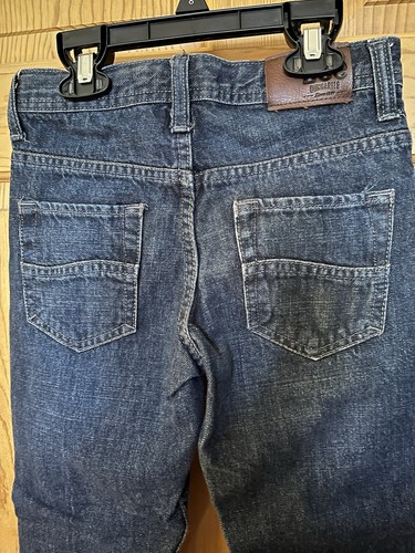 Lee Dungarees Boys Slim Fit Jeans size 8 dark blue EUC - Picture 3 of 4