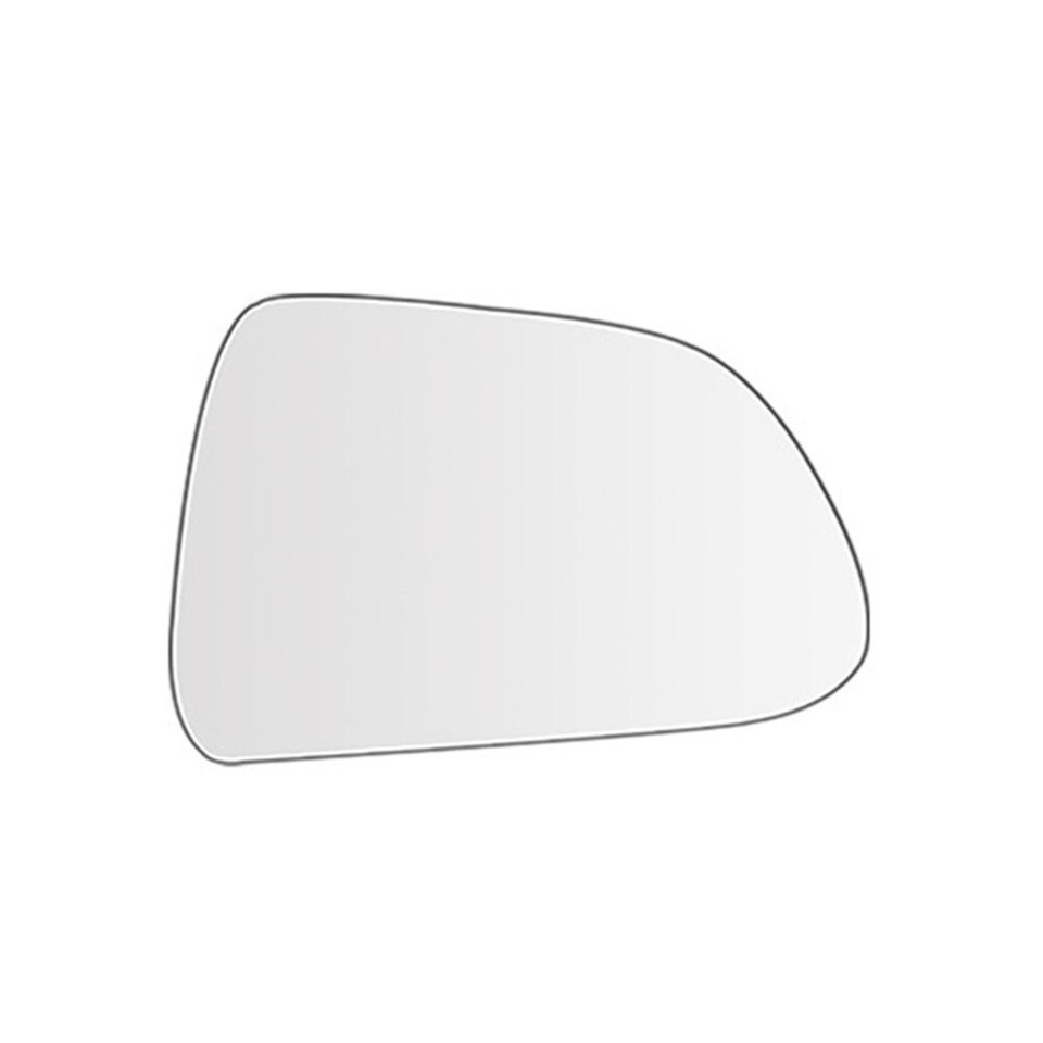 AntiDazzling Side Rearview Mirror White/Blue Anti Glare for Tesla