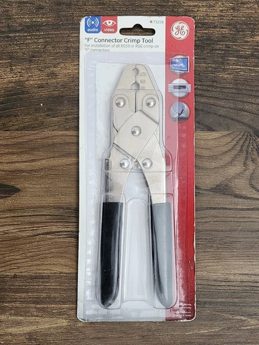 GE "F" Crimping Tool  for RG 59 & RG 6