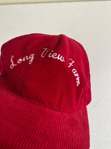 LONG VIEW FARM Recording studio Snap Back Hat Corduroy BROOKFIELD MASSACHUSETTS - Picture 9 of 14