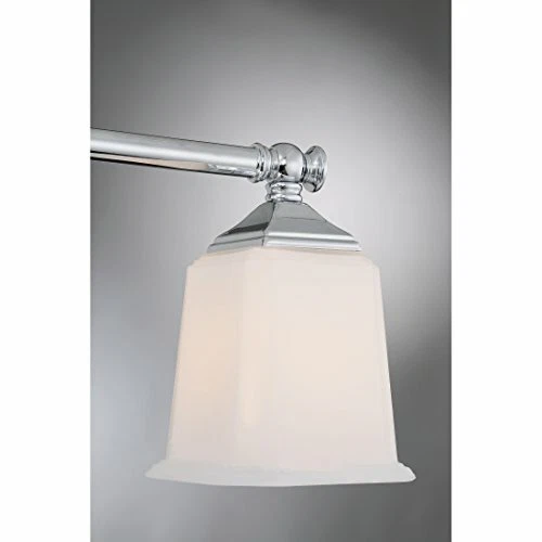 Quoizel NL8605C 5-Light Nicholas Bath Light in Polished Chrome - Picture 8 of 9