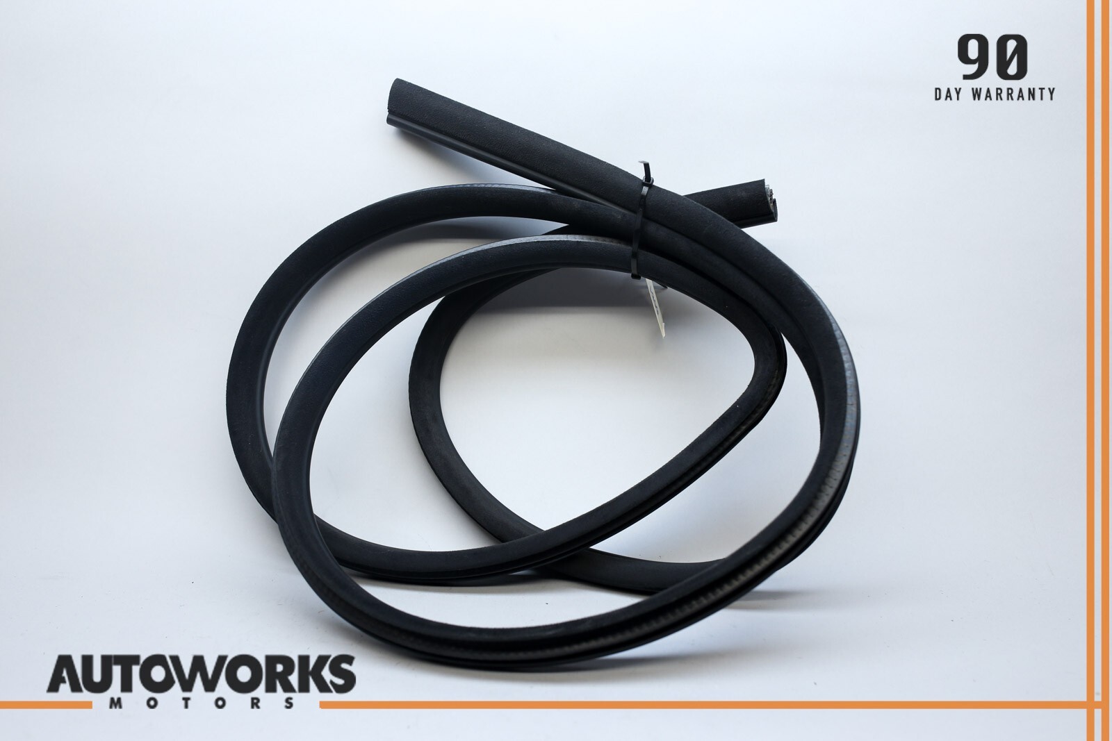 04-08 Maserati Quattroporte M139 Front Left Door Weatherstrip Rubber Seal OEM