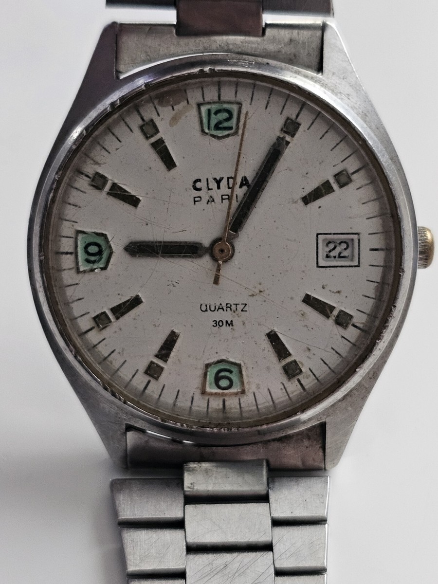 Montre Clyda Paris Étanche 30M Vintage