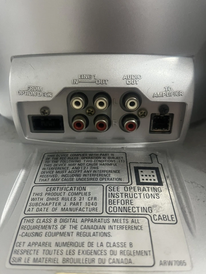 Pioneer Stereo Cd Tuner Deck XC-IS21T With Amplifier *Untested* - image 4 of 4