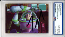 1995 DISNEY SKYBOX TOY STORY BUZZ LIGHTYEAR TIM ALLEN SIGNED CARD PSA DNA COA