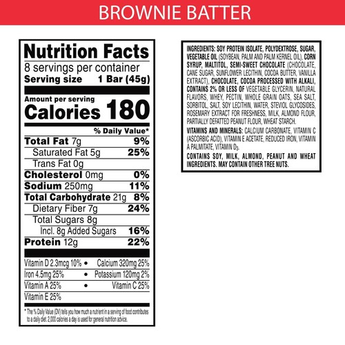 Kellogg's Special K Brownie Batter Protein Meal Bars 1.59oz (Pack Of 8) - 第 4/4 張圖片