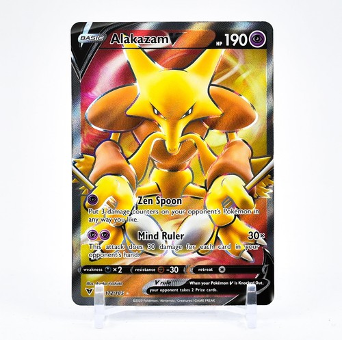 alakazam v pokemon card Amazon.com: Pokemon Alakazam V Box, Multicolor : Toys & Games main image 1