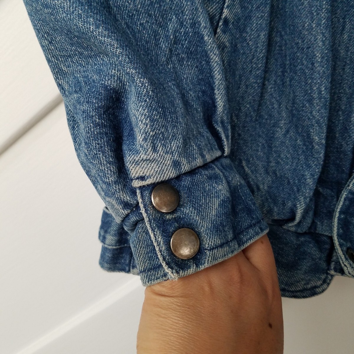 ジャケット・アウター 80s vintage flower denim jeans jacket Women's Vintage Denim Jacket - Starry Flowers | www