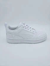PUMA REBOUND V6 LO Sneakers Big Kids white-cool light gray 393833 03.   #E2