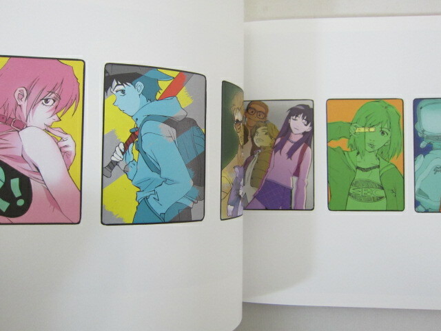 FLCL FLCLISM++ Art and Text Book Works Design Fan 2010 Japan MV2x