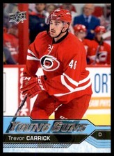 Trevor Carrick 2016-17 Upper Deck Young Guns RC #230 Carolina Hurricanes
