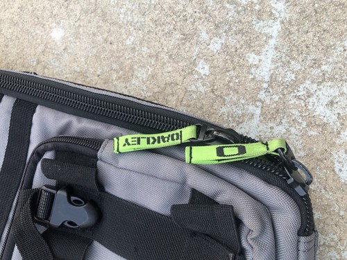 Oakley Tactical Bag - Sacoche latérale pour ordinateur portable - Année 2000 - Gris et vert modernes - Photo 4/15