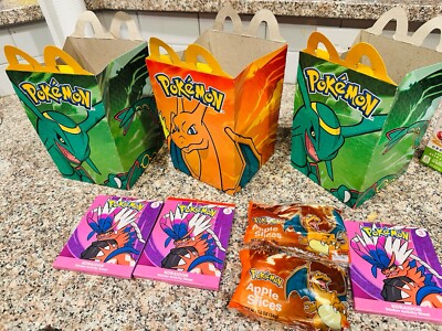 ONE 2025 McDonald’s Pokémon Happy Meal Empty Box Charizard Empty Box eBay