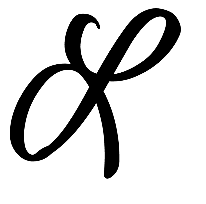 L Letter Monogram Initial Bella Font Vinyl Decal Sticker For Home Cup Car a1494