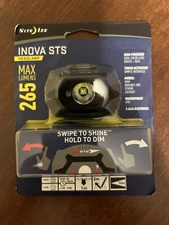 Nite Ize HLSB-01-R7 Inova STS Headlamp, Black 265 Lumens with White and Red LED