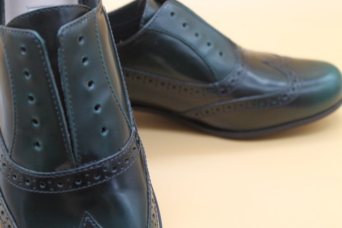 Clarks Narrative shoes bottle green 
