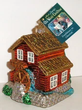 2004 OLD WORLD CHRISTMAS - OLD MILL - BLOWN GLASS ORNAMENT NEW 20021