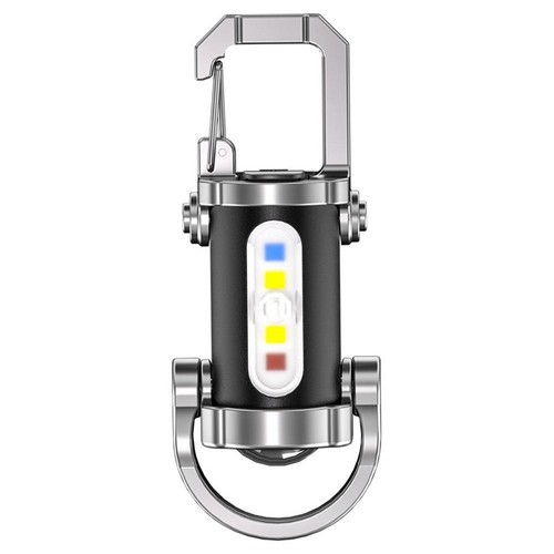 Portable Waist Hanging Keychain Plastic Lamp Multifunctional Emergency Char U7 - Picture 23 of 23