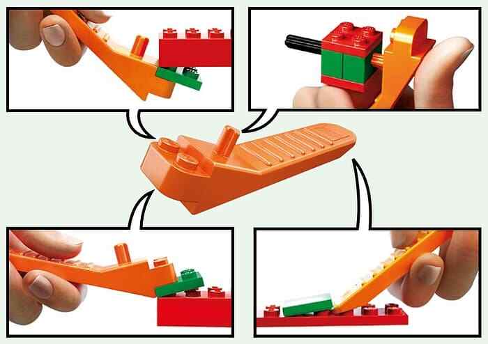 2 x Brand New LEGO Brick and Axle Separator - 96874 Orange | eBay
