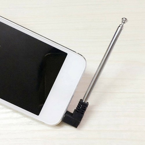 3.5mm Universal Retractable FM Mobile Phone Auto Radio Telescopic 433-760 MHz - Zdjęcie 6 z 6
