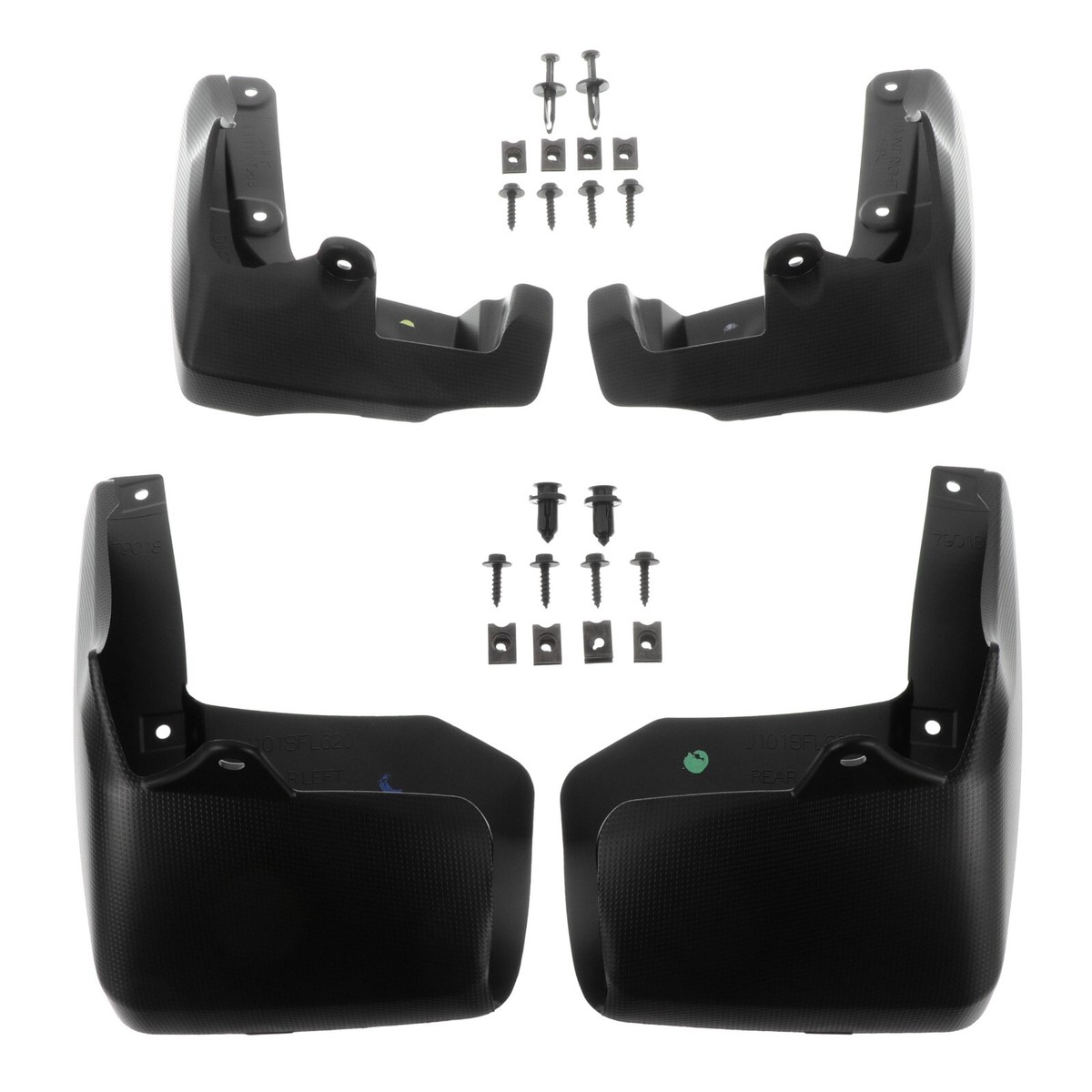 OEM 18-23 Subaru Crosstrek Splash Guards Mud Flaps Set of Four NEW