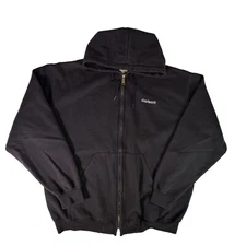 CARHARTT Full Zip Hooded Sweatshirt Jacket Heavy Duty Outdoor Work Gear XL