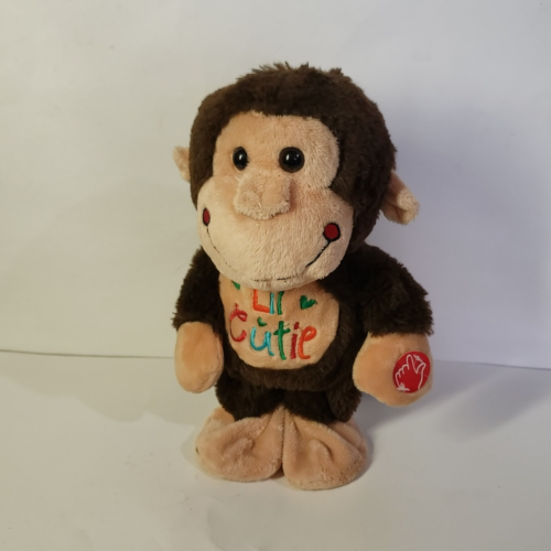 Dan Dee Plush Animated Monkey Singing I love My Mommy to the BINGO Song |  eBay