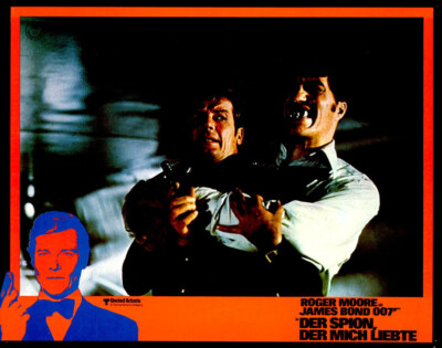 James Bond 007 - Der Spion, der mich liebte ORIGINAL Aushangfoto Roger Moore