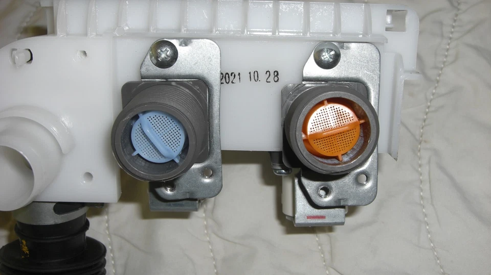 New OEM LG Parts Washer Hot Cold ValveAssy LG WD-Series SideKick Pedestal Washer - Image 4 of 4