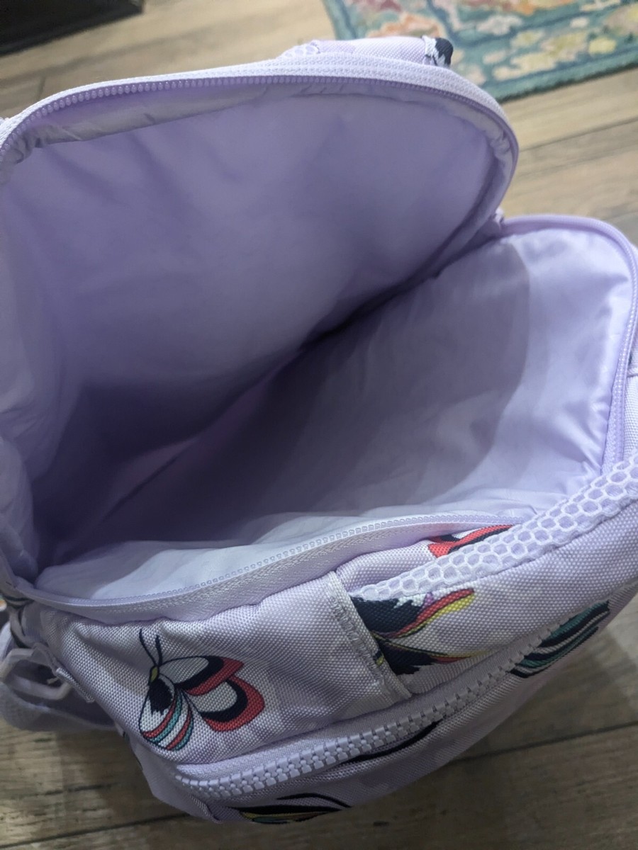 Vera Bradley ReActive Grand Backpack Lavender Butterfly purple‎ butterflies bag Vera Bradley ReActive Grand Backpack Lavender Butterfly  main image 3