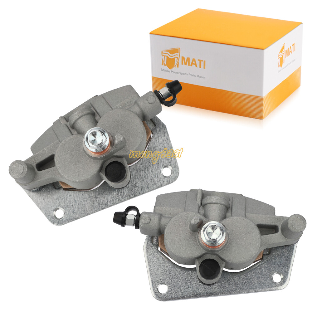 Yfz 450 Front Brake Calipers &amp; Pads For Yamaha YFZ450 / YFZ450R / YFZ450X ( 2004-2024) Front ATV Calipers And Pads