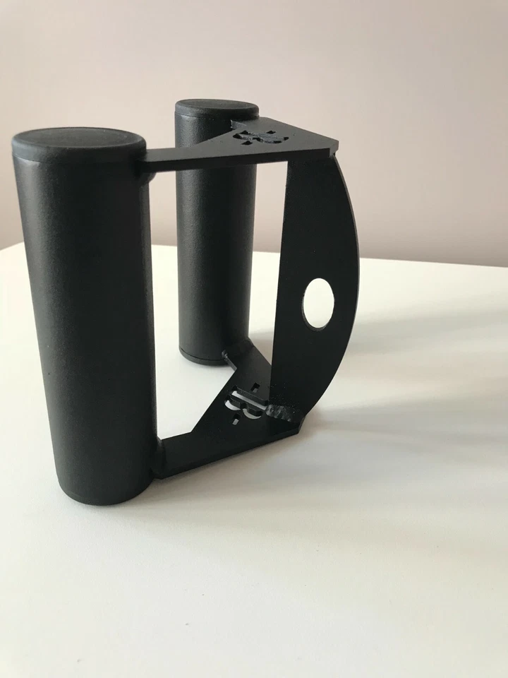 Multi Gym Training Cable Attachment Double Seated Row V Handle Lat Twin Grip Bar - Image 3 of 4