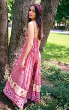 NWT Spell & The Gypsy Portobello Road Strappy Maxi Dress Size S