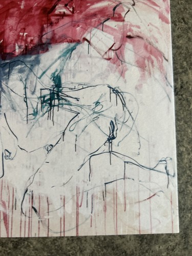 Tracey Emin Print Card Royal Academy Sold It Didn’t Stop- I Didn’t Stop 2019 - Picture 6 of 11