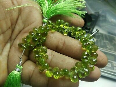 Faceted Tear Drop,Wholesale Peridot Beads Good Quality Natural Peridot Faceted Tear Drops Gemstone Beads,Size 4*6 MM,8 Inches Strand