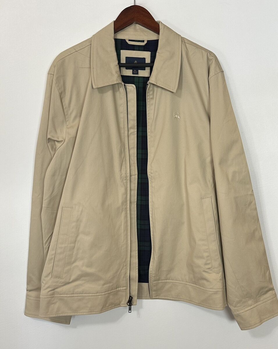 364 Brooks Brothers Stretch Cotton Twill Bomber Jacket Size 364 Brooks Brothers Stretch Cotton Twill Bomber Jacket Size