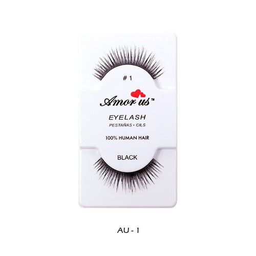 3 AMOR US Human Natural Hair False Eyelashes - 3 Pairs "Pick Your 1 Type"*Joy's* - Picture 9 of 59