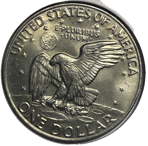 1978 EISENHOWER DOLLAR UNCIRCULATED NOT SILVER!!!! - Picture 2 of 2