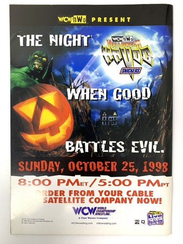 WCW/nWo Magazine Oct 1998 Issue 43 HOGAN RODZILLA DDP MYSTERIO BASH AT THE BEACH - Picture 2 of 20